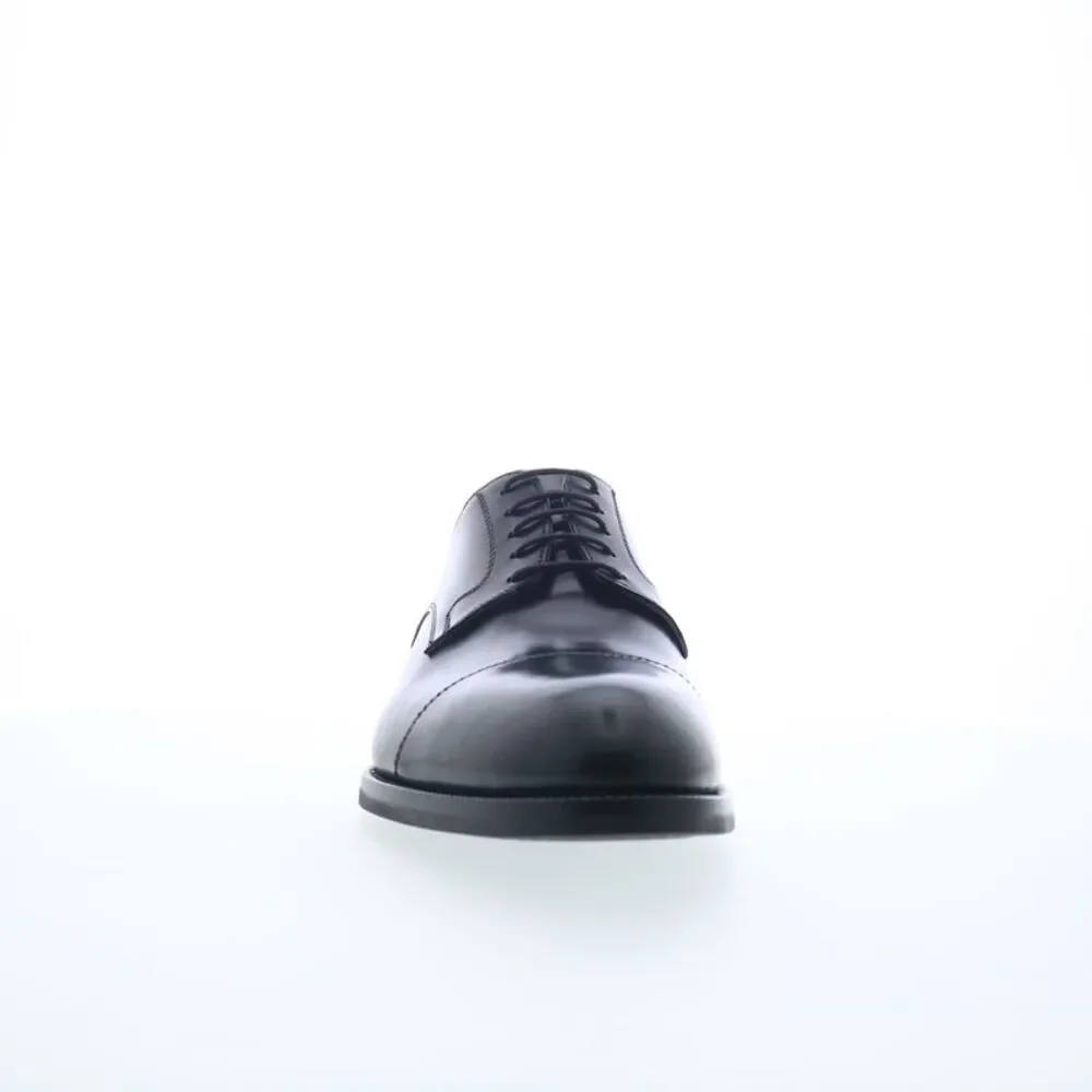 Di Bianco Mens Bersano Lined Calf Black Shoes (NWT)